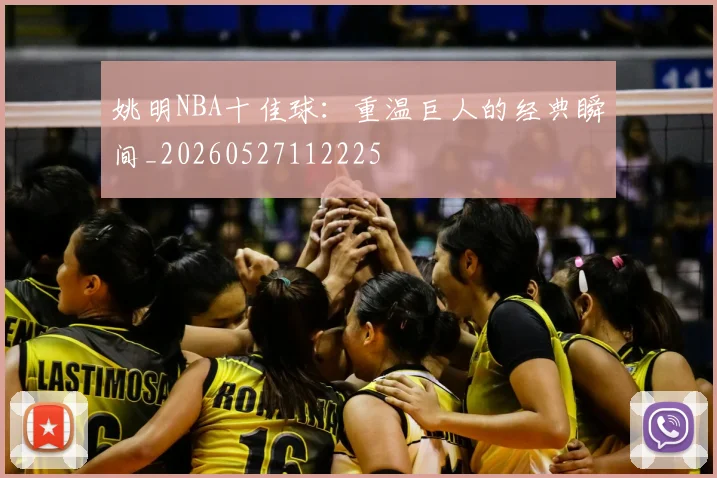 姚明NBA十佳球:重温巨人的经典瞬间_20260527112225