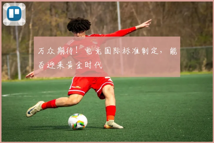 万众期待！电竞国际标准制定，能否迎来黄金时代